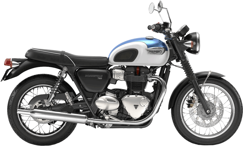 Bonneville T100 - Triumph T100 (869x500), Png Download