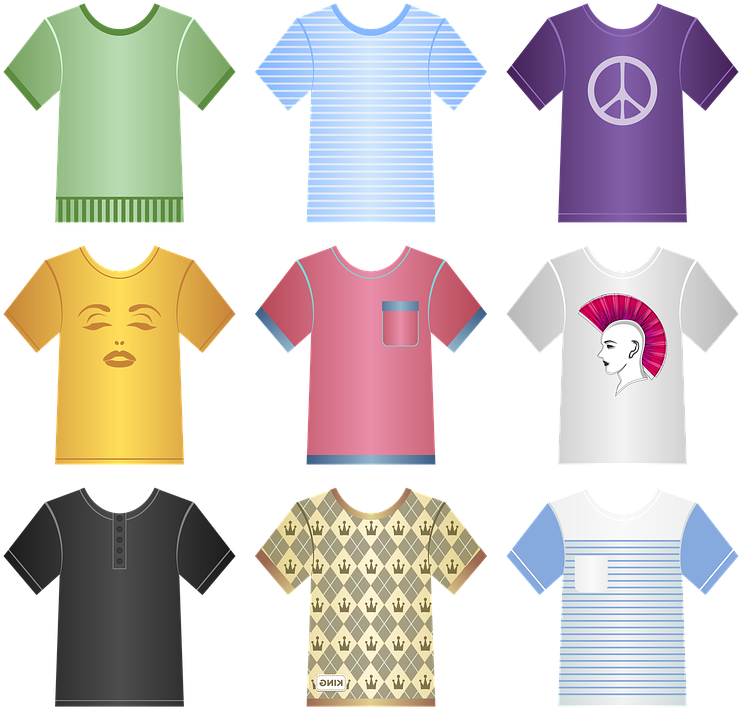 T-shirts, Tees, Clothing, Clothes, T Shirt Design - T Shirt Design On Visiting Card (748x720), Png Download