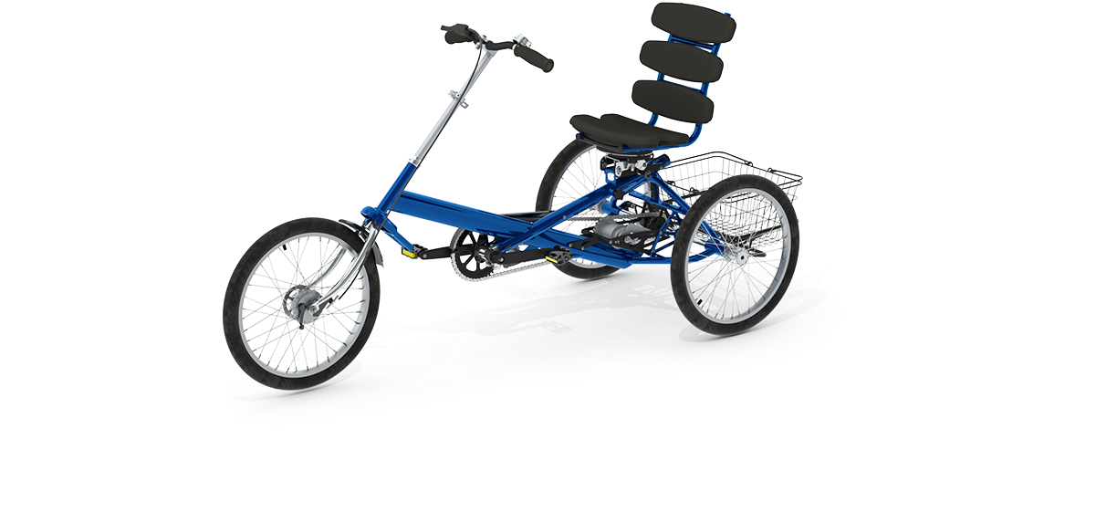 The Silver Bullet Is Essentially A Multi-geared Road - Tricycle (1200x675), Png Download