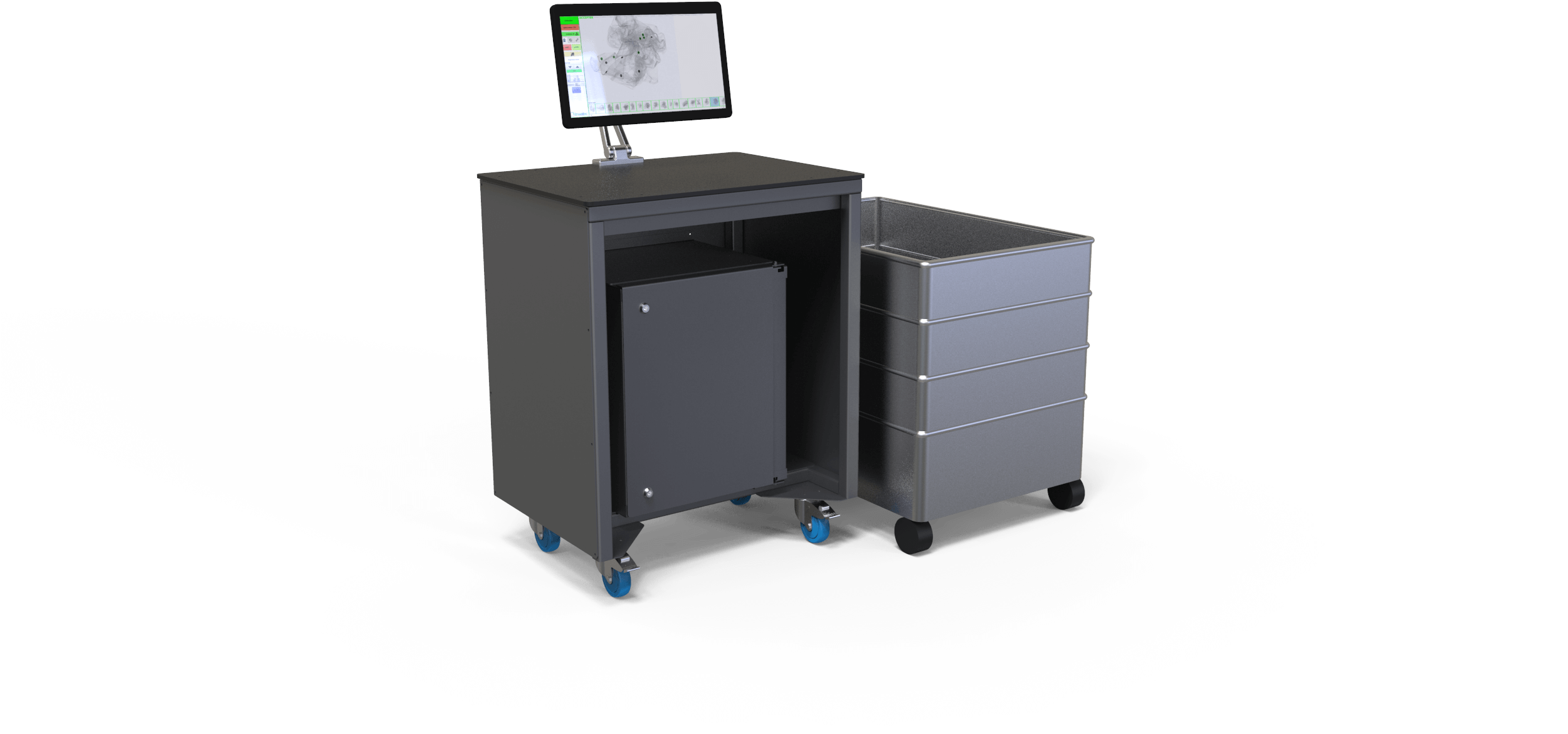 Reject Work Station - Computer Desk (2500x1334), Png Download