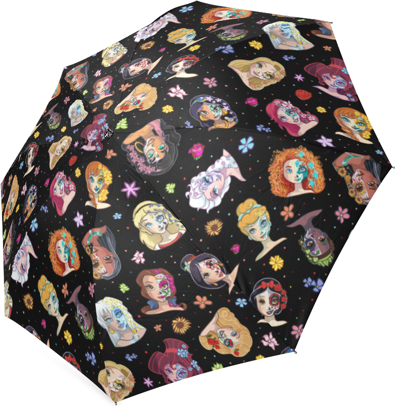 Foldable Umbrella Personalized Foldable Umbrella Perfect - Poodle Umbrella (1000x1000), Png Download