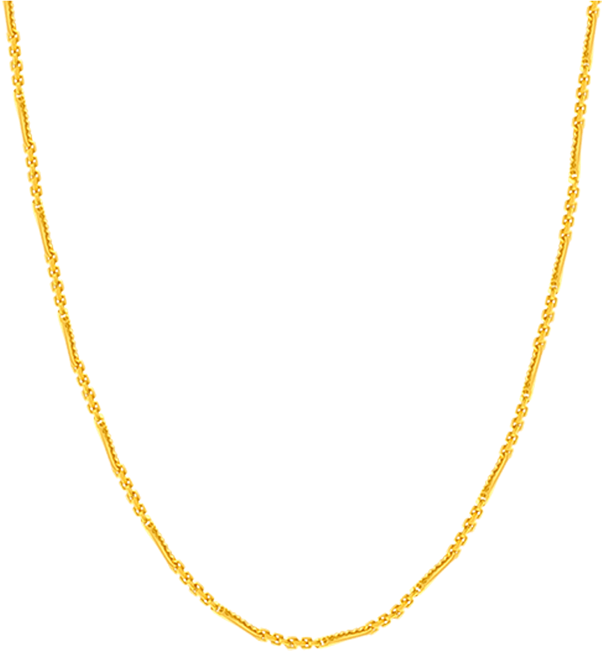 Chandra Jewellers 22k Yellow Gold Chain - Necklace (1000x1000), Png Download