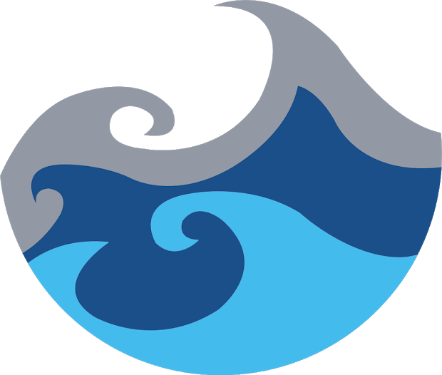 Wavy Mogul - Illustration (620x526), Png Download