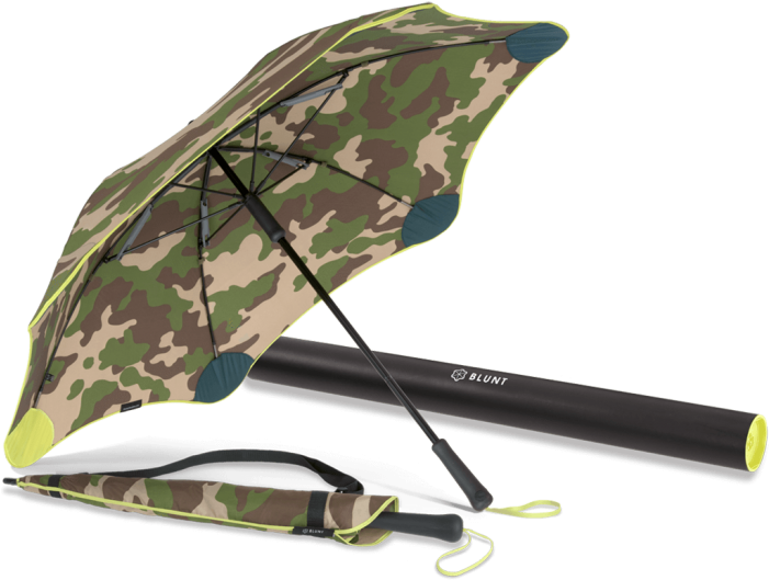 Classic-yellouflage Umbrella - Paraguas Hombre Camuflaje (700x700), Png Download
