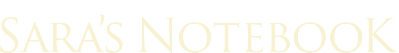 Sara's Notebook - Circle (1280x288), Png Download
