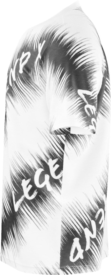 Legend X Waves Graphic Tee - Illustration (960x960), Png Download