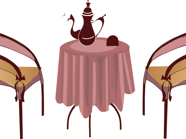 Table Clipart Tea Table - Tea Table Clip Art (640x480), Png Download