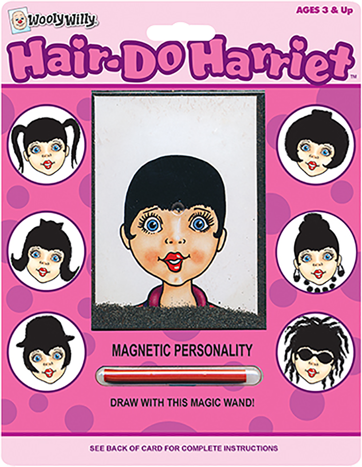 Wooly Willy Logo - Hairdo Harriet (1000x1000), Png Download