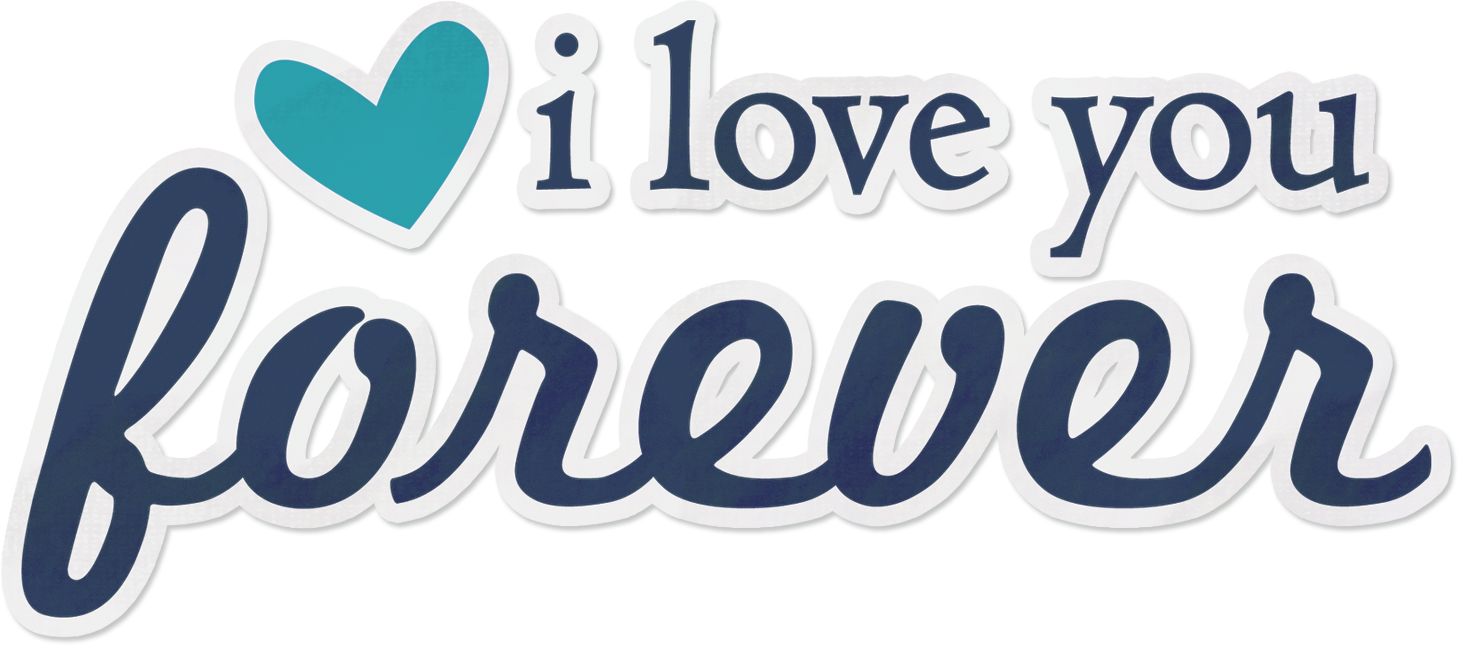 I Love You Forever Sticker - Love You Stickers Png (1458x646), Png Download