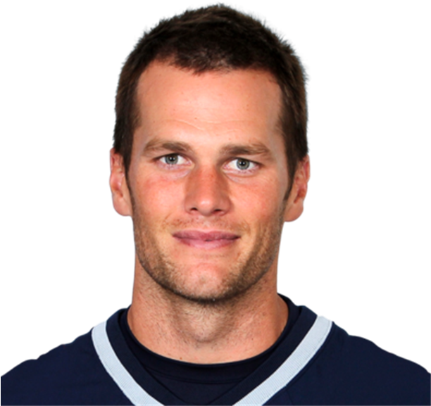 Tom Brady Hairstyles - Tom Brady (611x598), Png Download