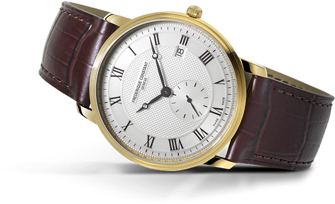 Gents Slimline Quartz - Frédérique Constant (800x500), Png Download