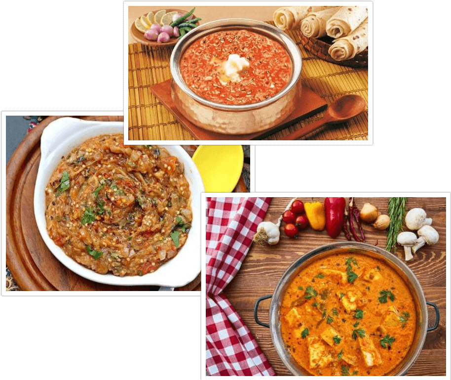 Dum Alu Kashmiri Aloo Baingan Aloo Chana Bhindi Masala - Paneer Butter Masala (1024x768), Png Download