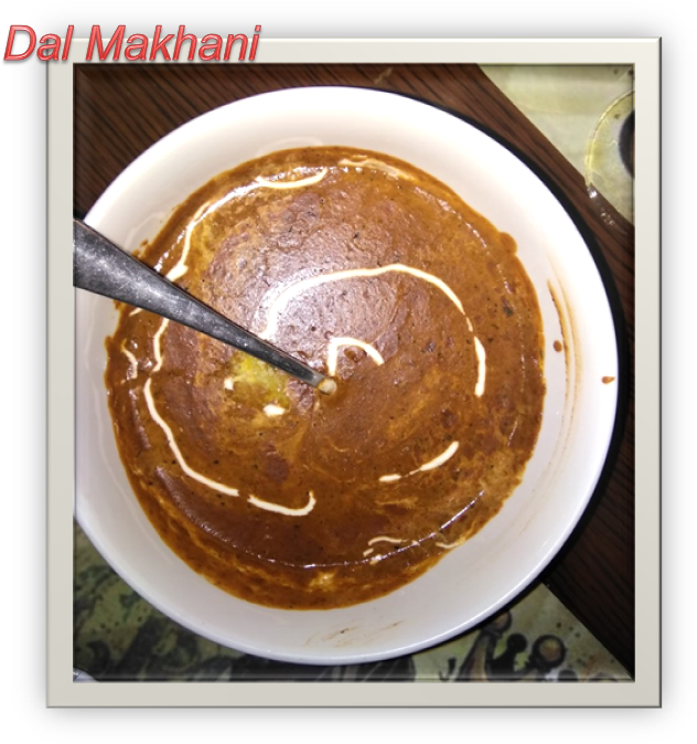 Our Main Course Started With The Dal Makhani, Kalazi - Chocolate (669x689), Png Download
