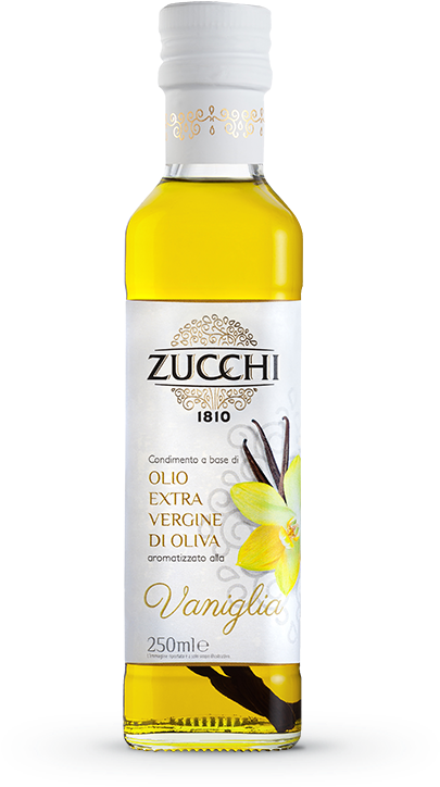 Extra Virgin Olive Oil With Vanilla Flavour - Oleificio Zucchi (730x810), Png Download