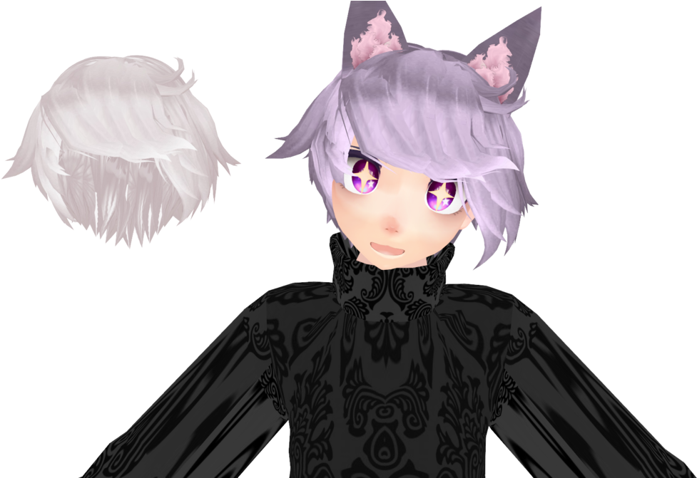 Download Male Hair Png Mmd Hair Edit Len Full Size Png Image Pngkit