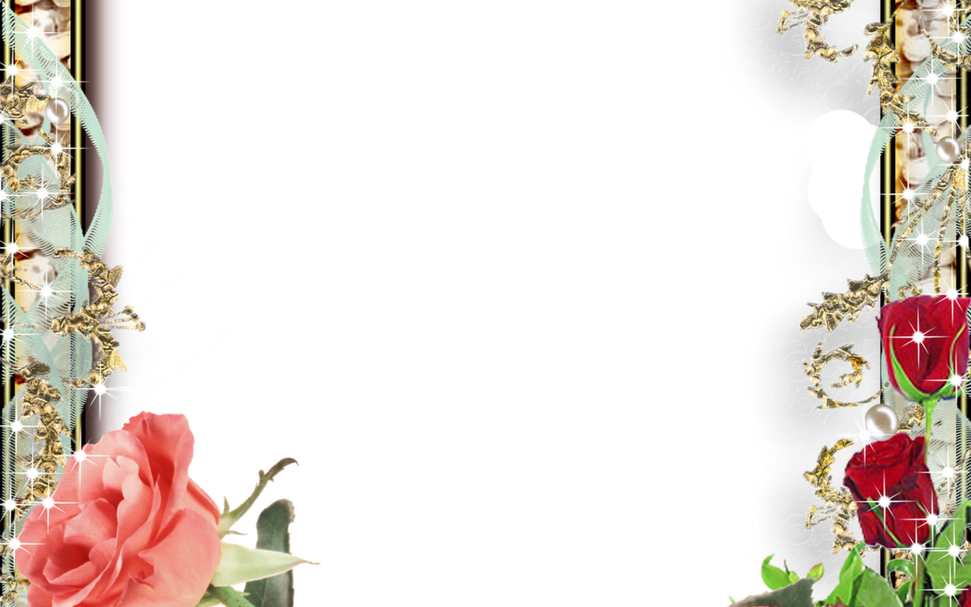 Pin By On Frames Pinterest Flower Frame - Скачать Рамки Для Фотошопа Бесплатно Без Регистрации (1368x855), Png Download