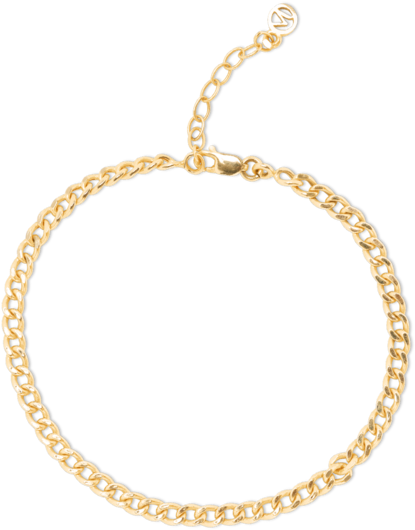 Solid Yellow Gold - Chain (650x650), Png Download