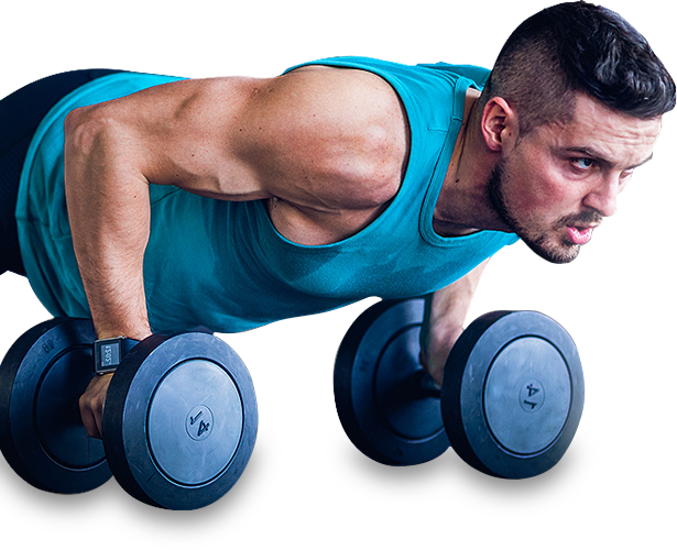 Icon-line - Bodybuilding (615x500), Png Download