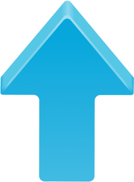 Free Png Download Blue Arrow Up Transparent Clipart - Clipart Arrow (480x649), Png Download