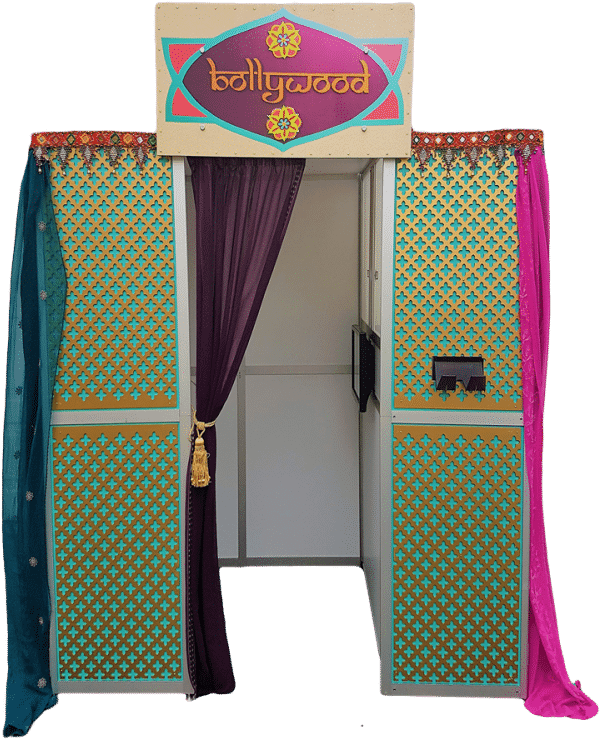 Picture Of The Bollywood Booth For Indian Weddings - Tent (712x800), Png Download