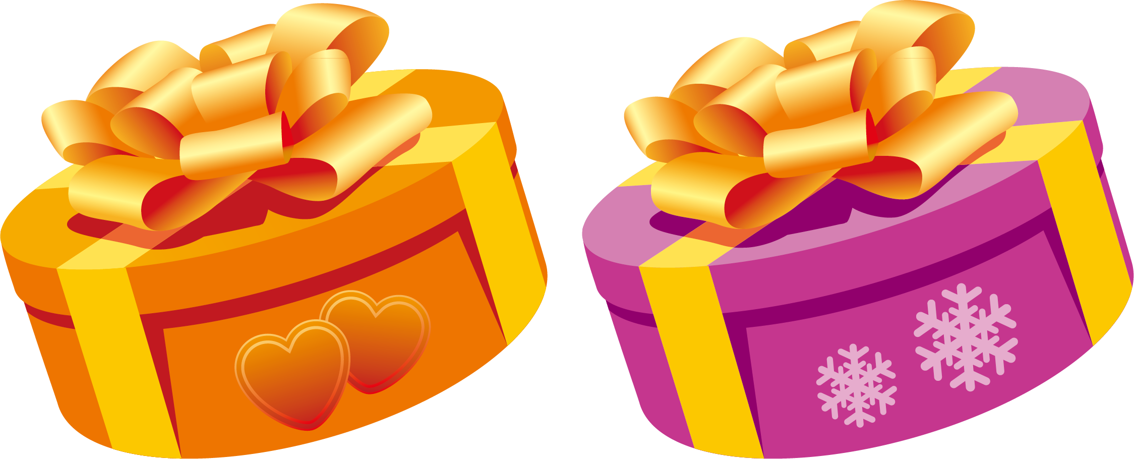 Banner Transparent Cake Gift Picture Frame Clip Art - Vector (2249x910), Png Download