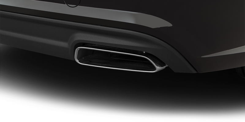 Download Chrome Tip Exhaust Pipe - Executive Car - Full Size PNG Image