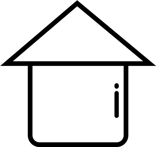 Home Icon (628x775), Png Download