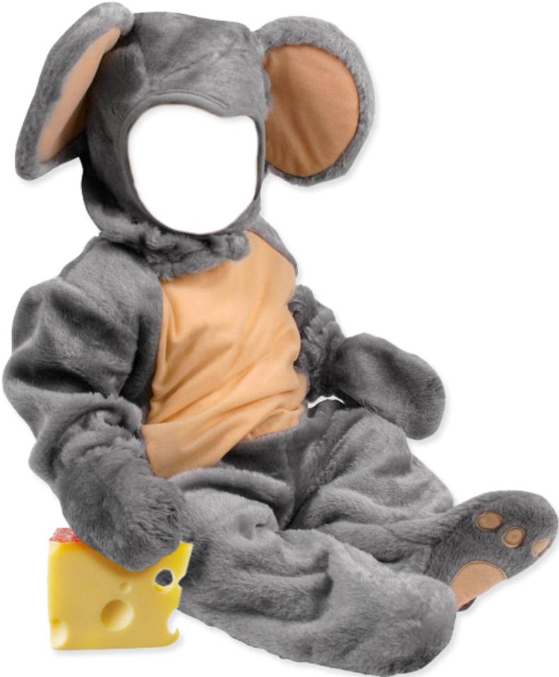 Png Pour Montage - Cute Mouse Halloween Costume (800x992), Png Download