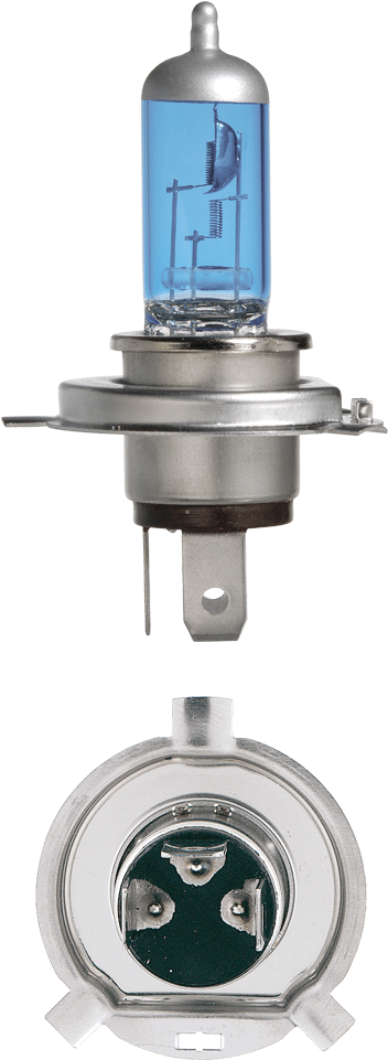 12v H4 60/55w Intense Plus 30 Halogen Headlight Globes - H4 Bulb (1000x1000), Png Download