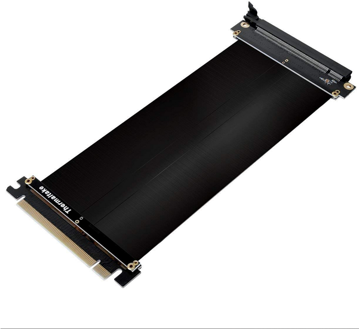 Pcie Flat Ribbon Cable - Pci Express X16 Riser (701x701), Png Download