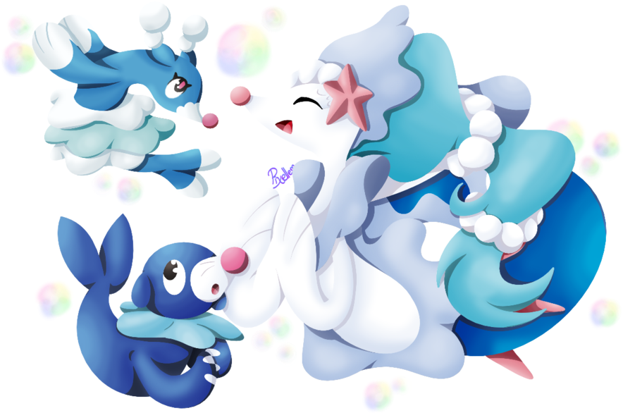 412kib, 1024x750, 1494095018007 - Popplio Line (1024x750), Png Download