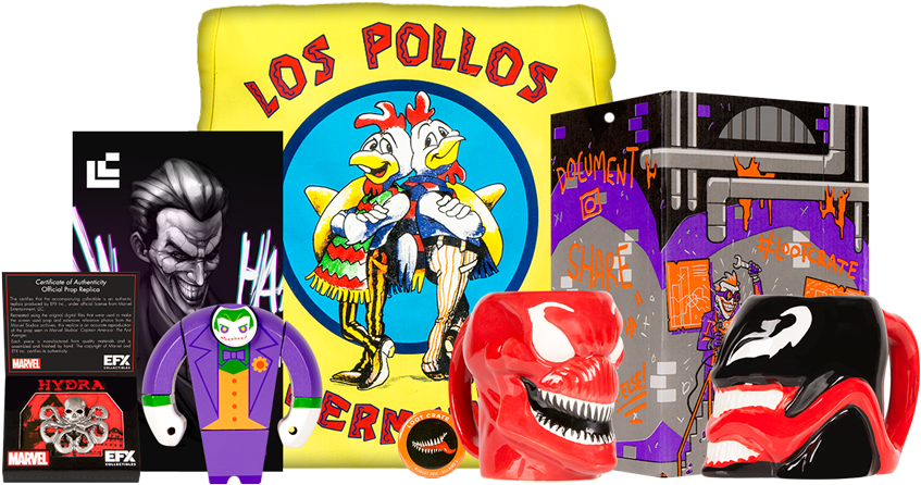 Villains - Loot Crate (868x500), Png Download