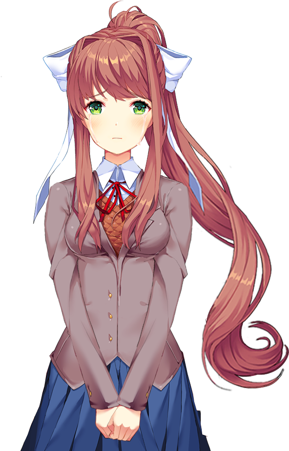 Ddlc - Doki Doki Literature Club Nude Sprites (960x960), Png Download