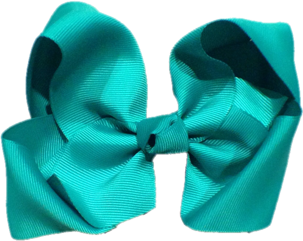 Jumbo Hair Bow - Silk (640x640), Png Download