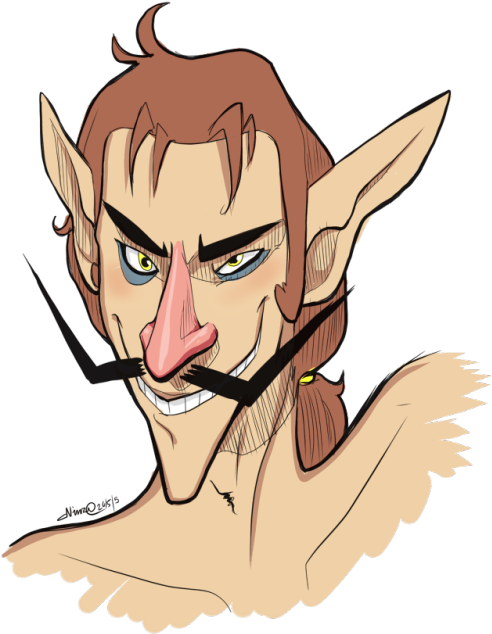 Waluigi Handsome Waluigi Pony Tail Long Hair - Cartoon (500x667), Png Download