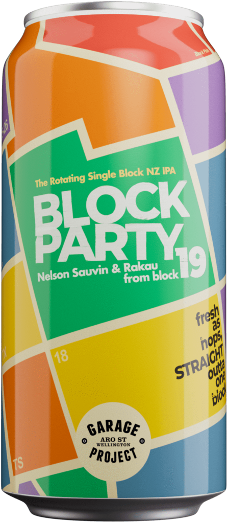 Garage Project Block Party - Garage Project Block Party Block 9 Single Origin Nz (452x1023), Png Download