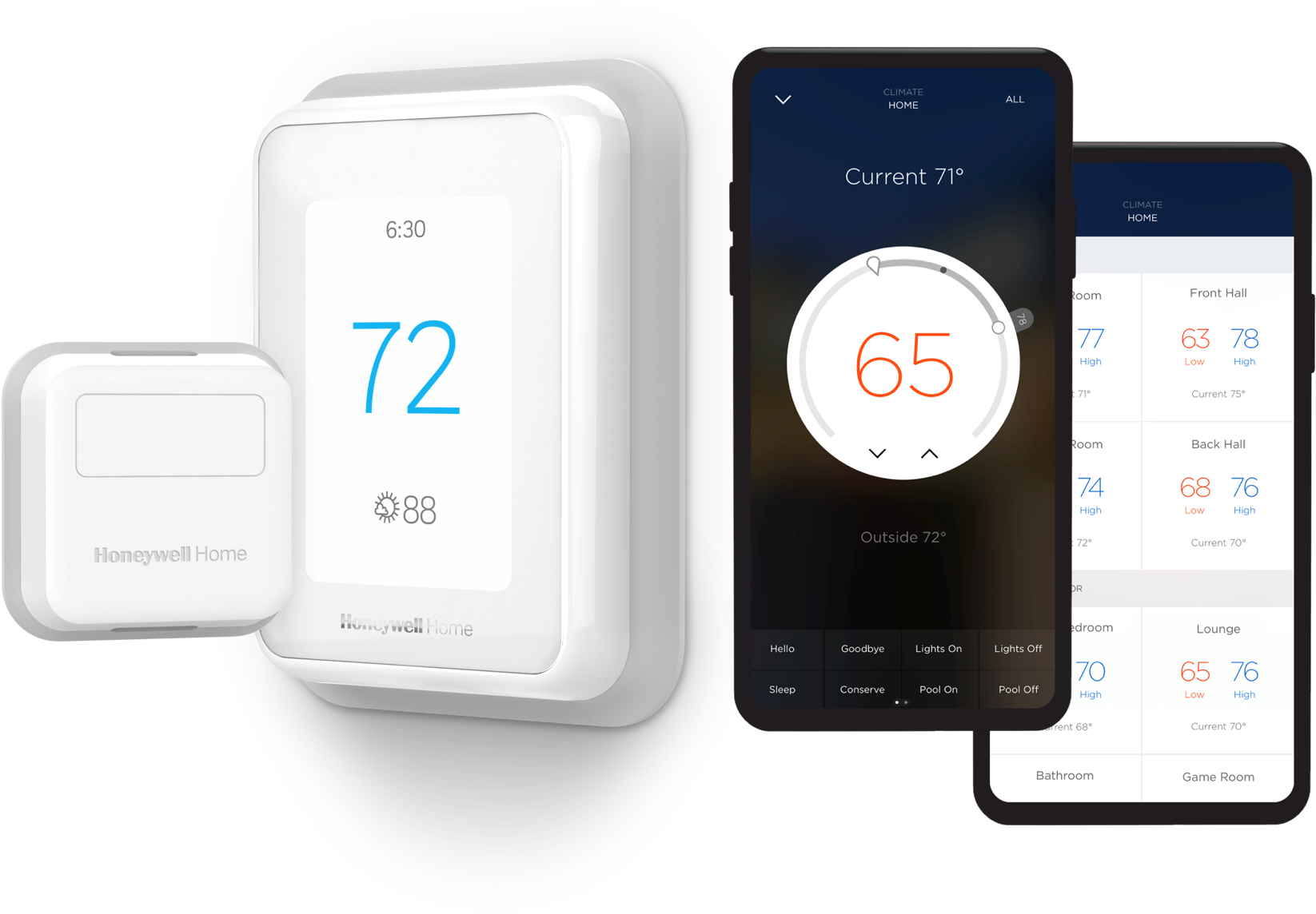 Savant Control Platform Integrates With Resideo's Honeywell - Iphone (2025x1509), Png Download