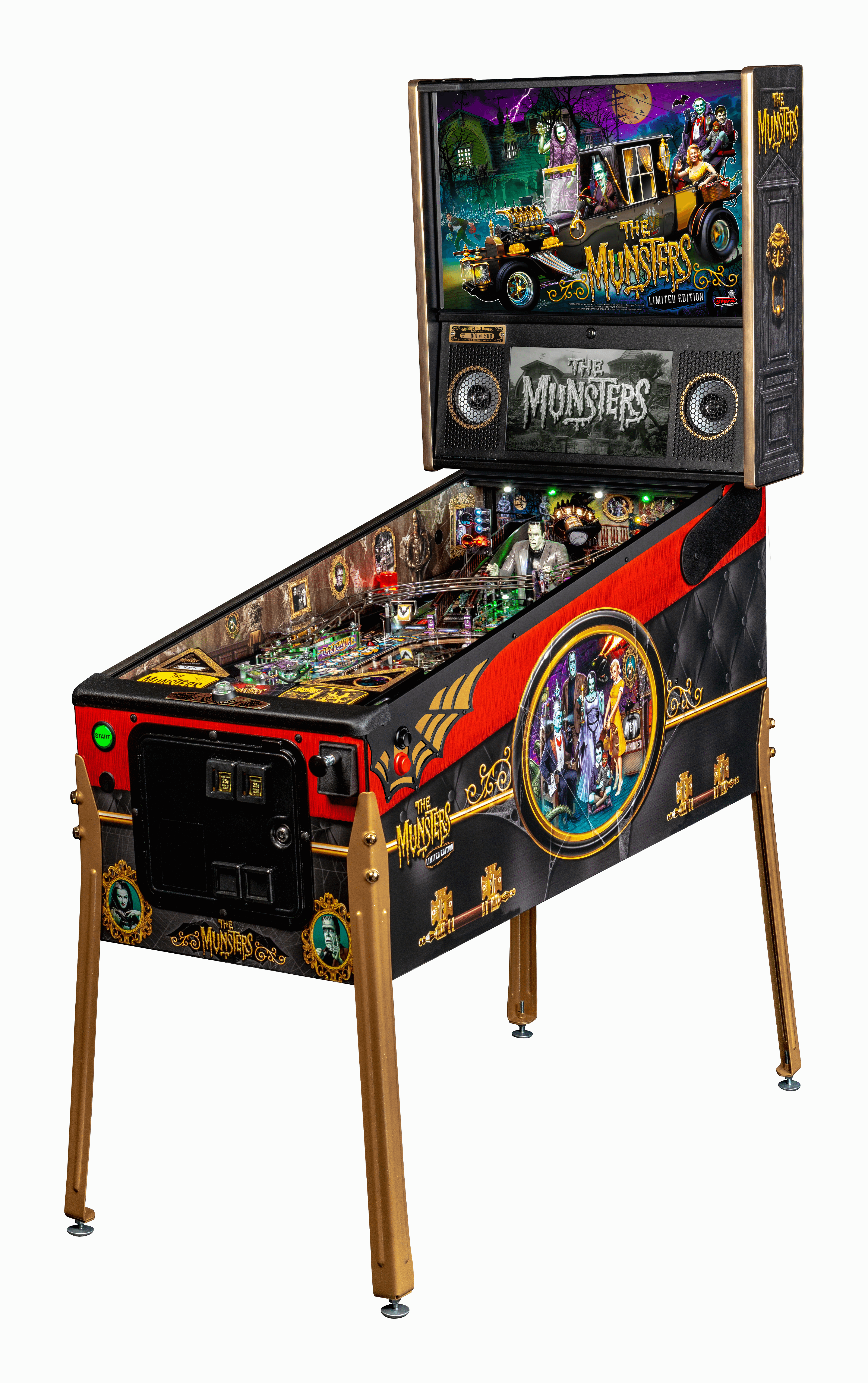 The Product Is Already In The Wishlist Browse Wishlist - Munsters Pinball (6473x6473), Png Download