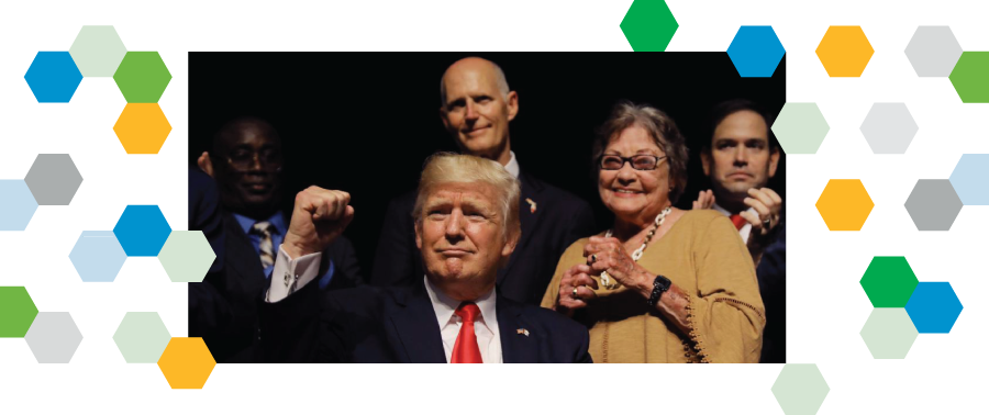 El Presidente Donald Trump Acompañado De Marco Rubio - Politica Exterior De Los Estados Unidos (900x378), Png Download
