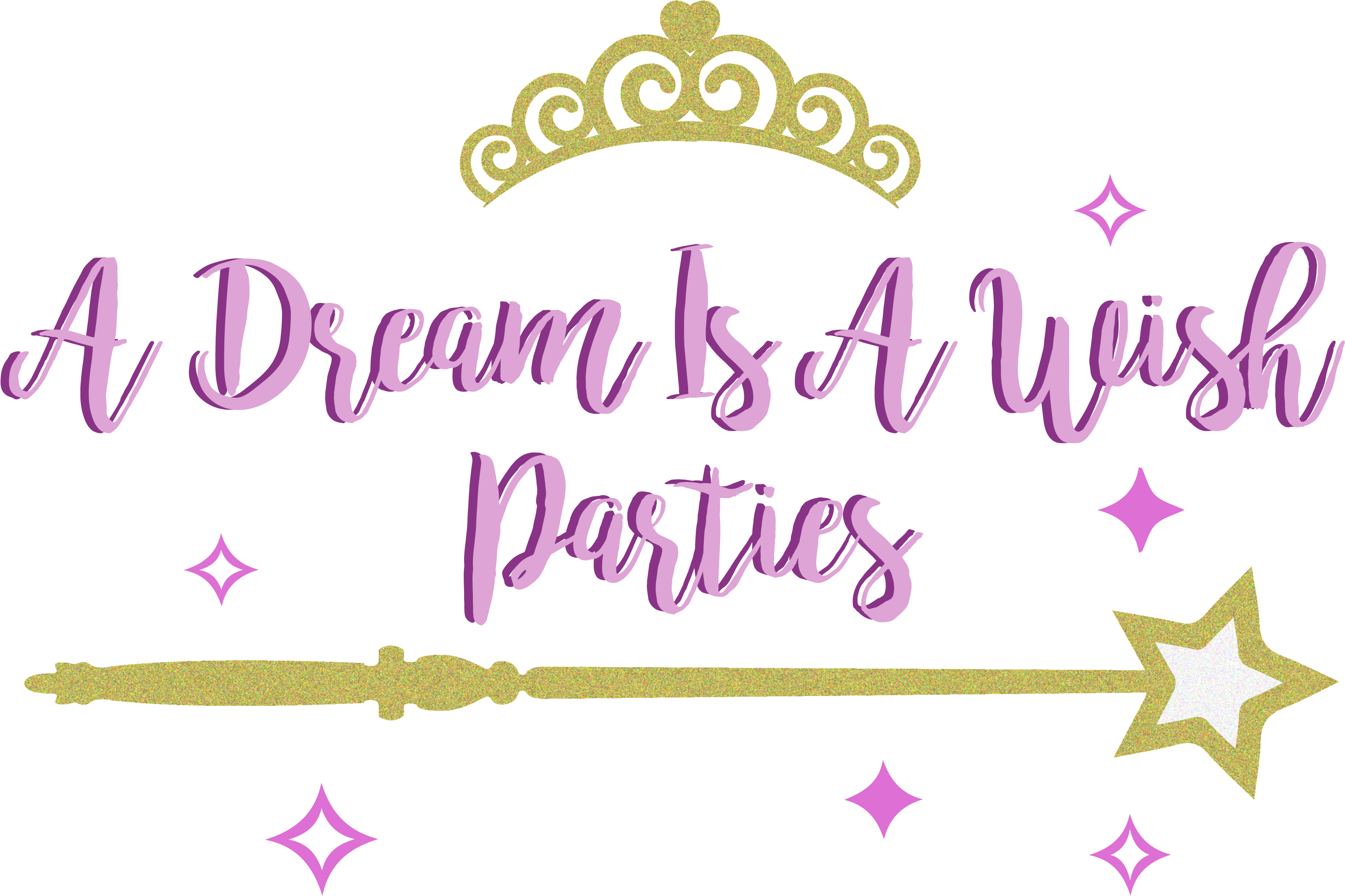 A Dream Is A Wish Parties Logo - Calligraphy (3747x2497), Png Download