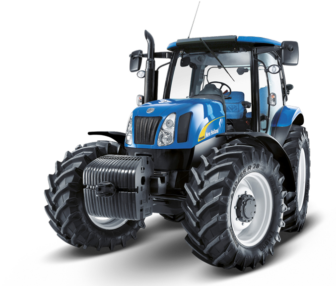 Agricultural Tractors - New Holland T6000 (900x610), Png Download