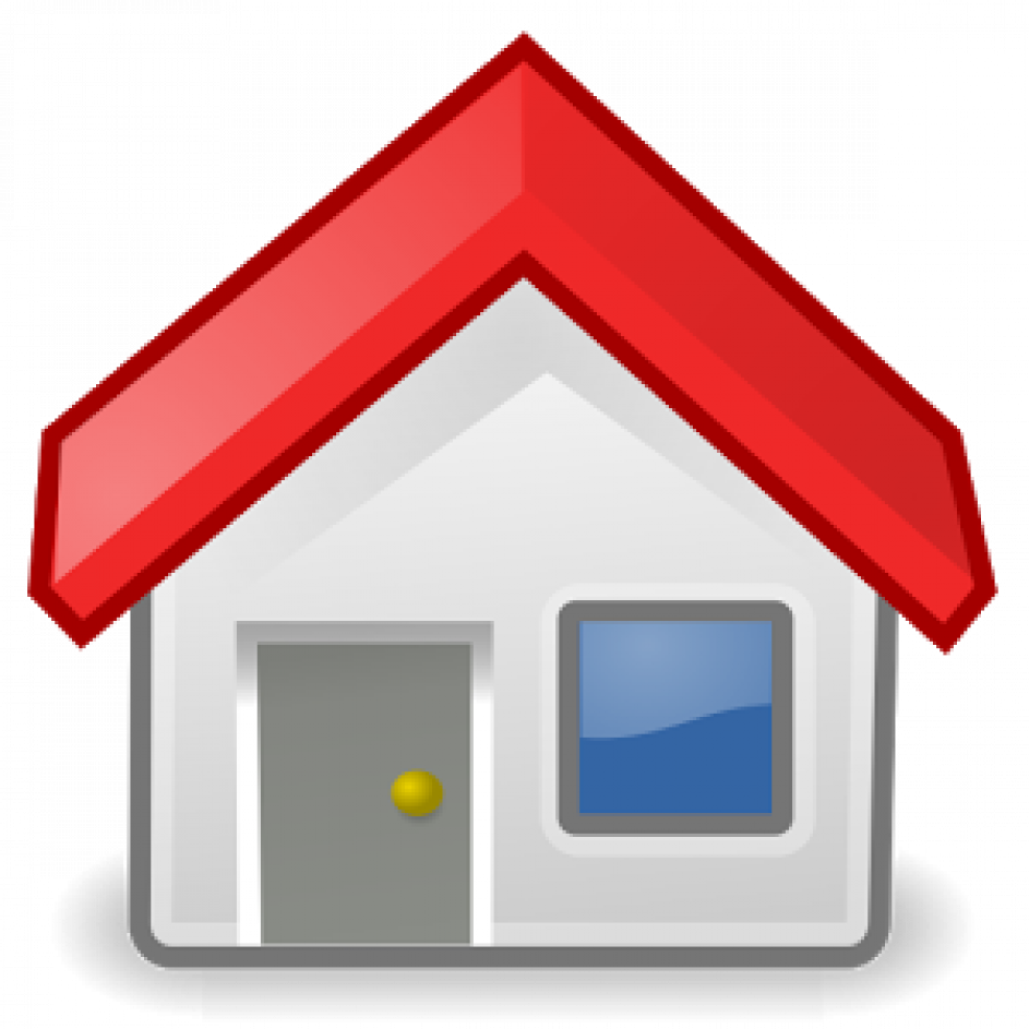 How To Change Your Home Page In All Browsers - Home Clipart Png (943x943), Png Download