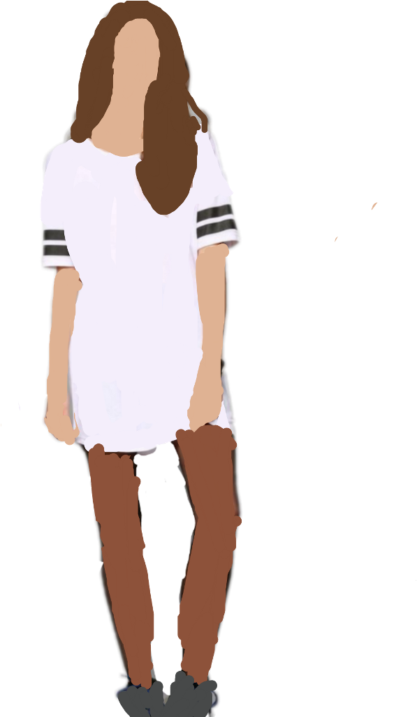 Taylor Sticker - Girl (1024x1024), Png Download