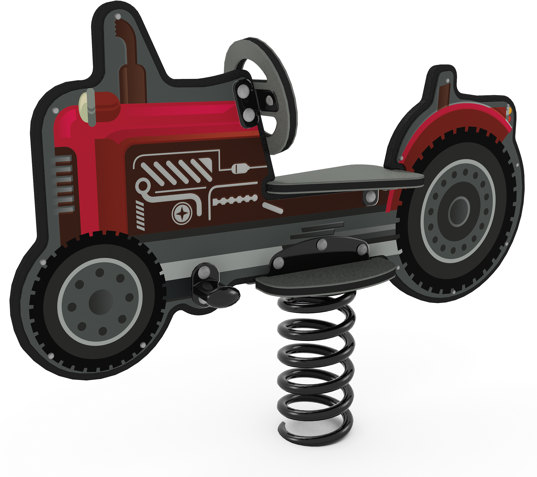 Digirider® Tractor - Tractor (2000x1729), Png Download