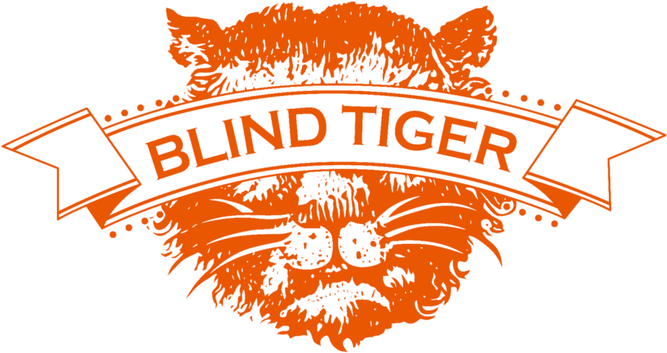 Blindtigerlogo - Blind Tiger Logo (1000x564), Png Download
