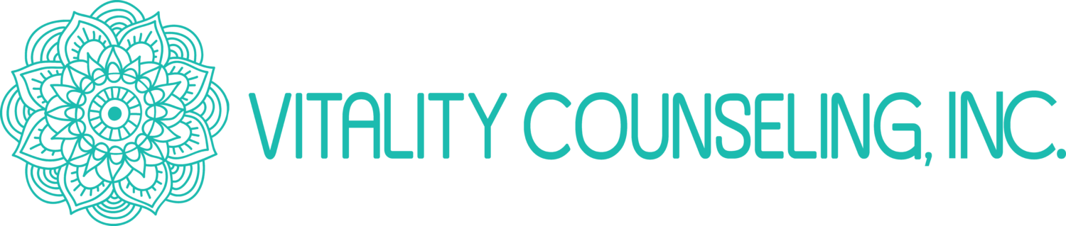 Vitality Counseling - Graphic Design (1500x319), Png Download