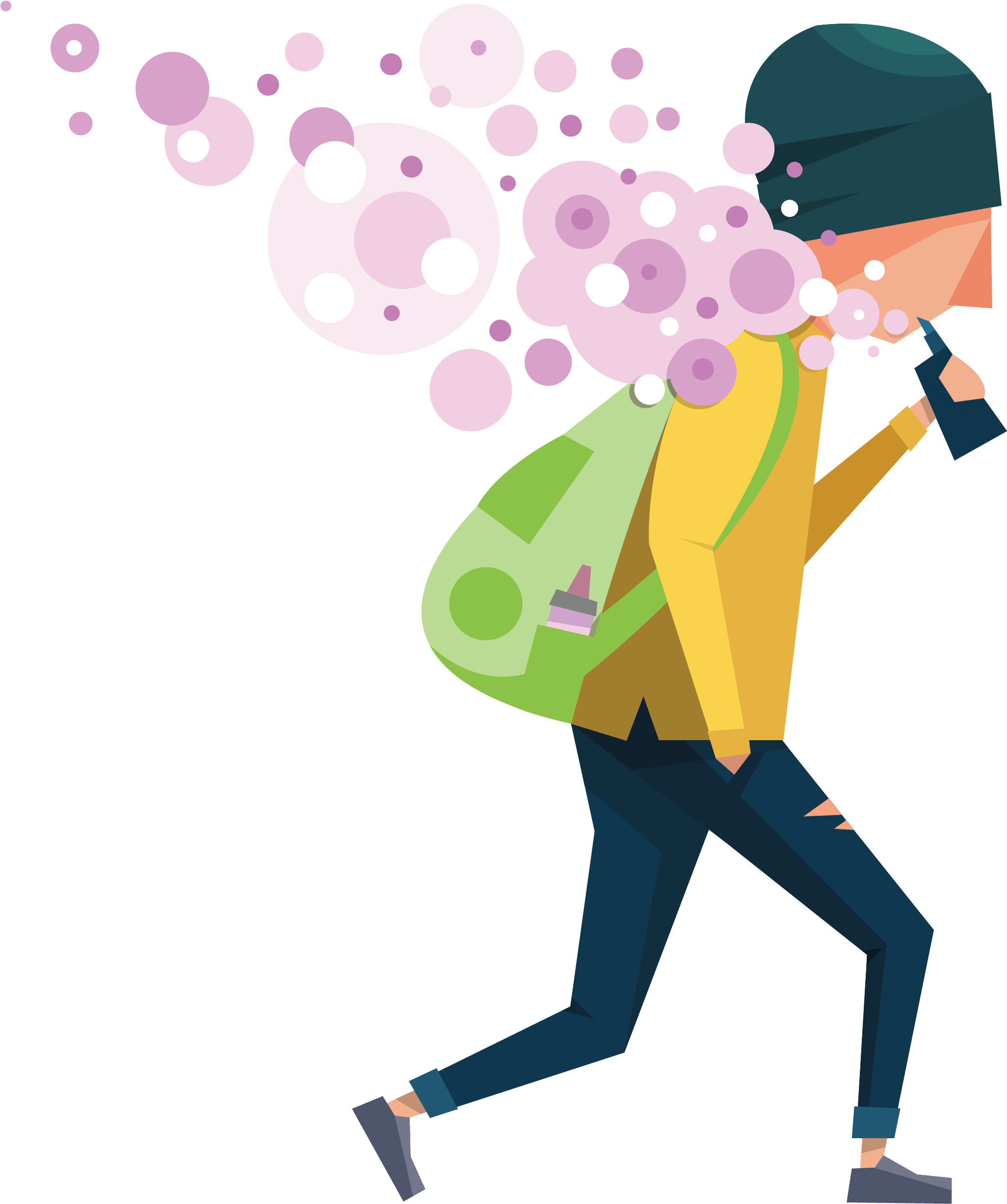 E-cigarette Use Is Skyrocketing Among Teens - Illustration (3000x2743), Png Download