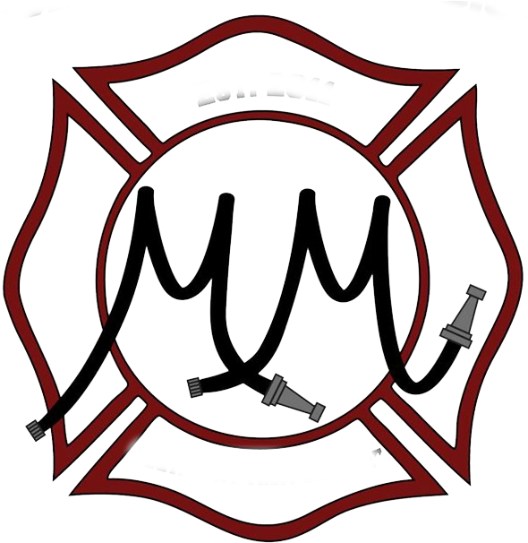 Michael's Memories - " - Red Maltese Cross Fire Dept (609x609), Png Download