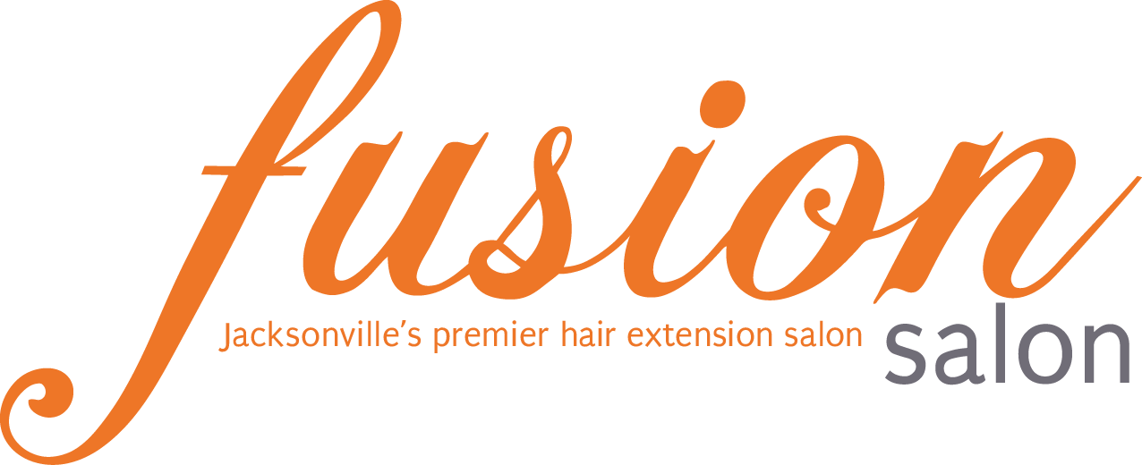 Logo Logo Logo Logo Logo - Fusion Salon (1276x520), Png Download