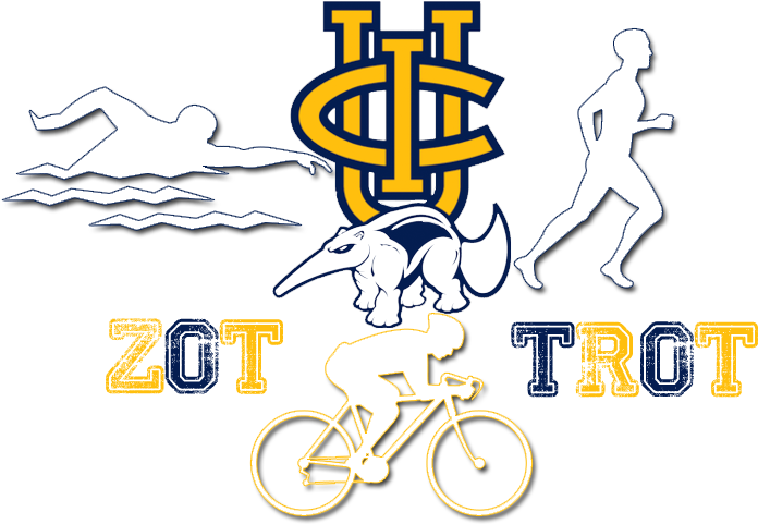 2012 Zot Trot Triathlon And Duathlon - University Of California, Irvine (755x504), Png Download